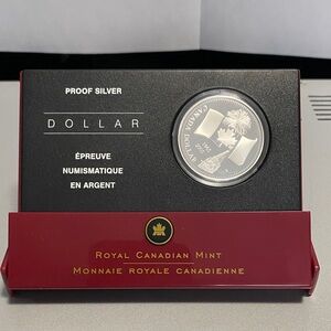 Royal Canadian Mint Proof Silver Dollar 1965-2005